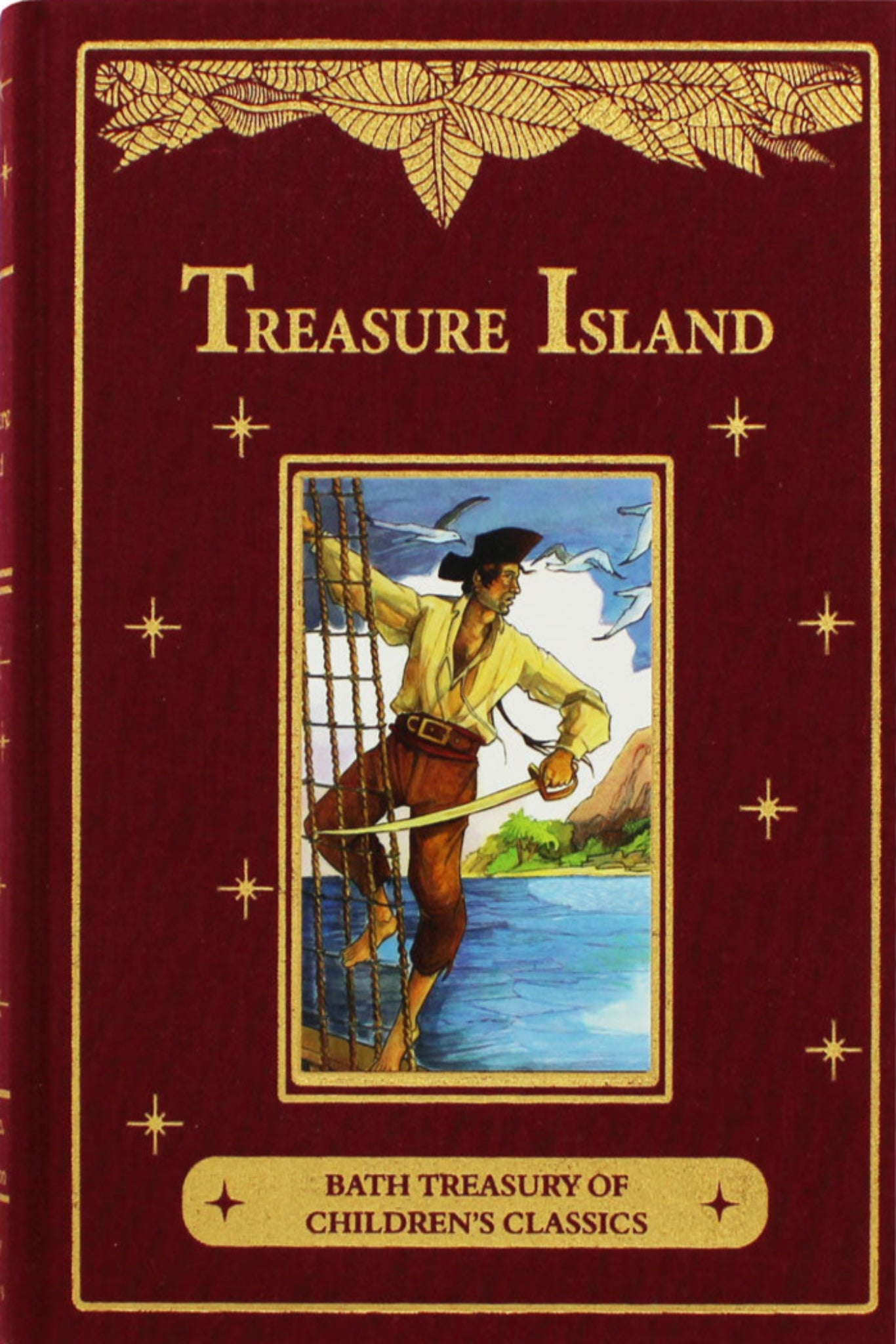 Treasure Island: Bath Treasury of Children's Classics - illustrated - clothbound