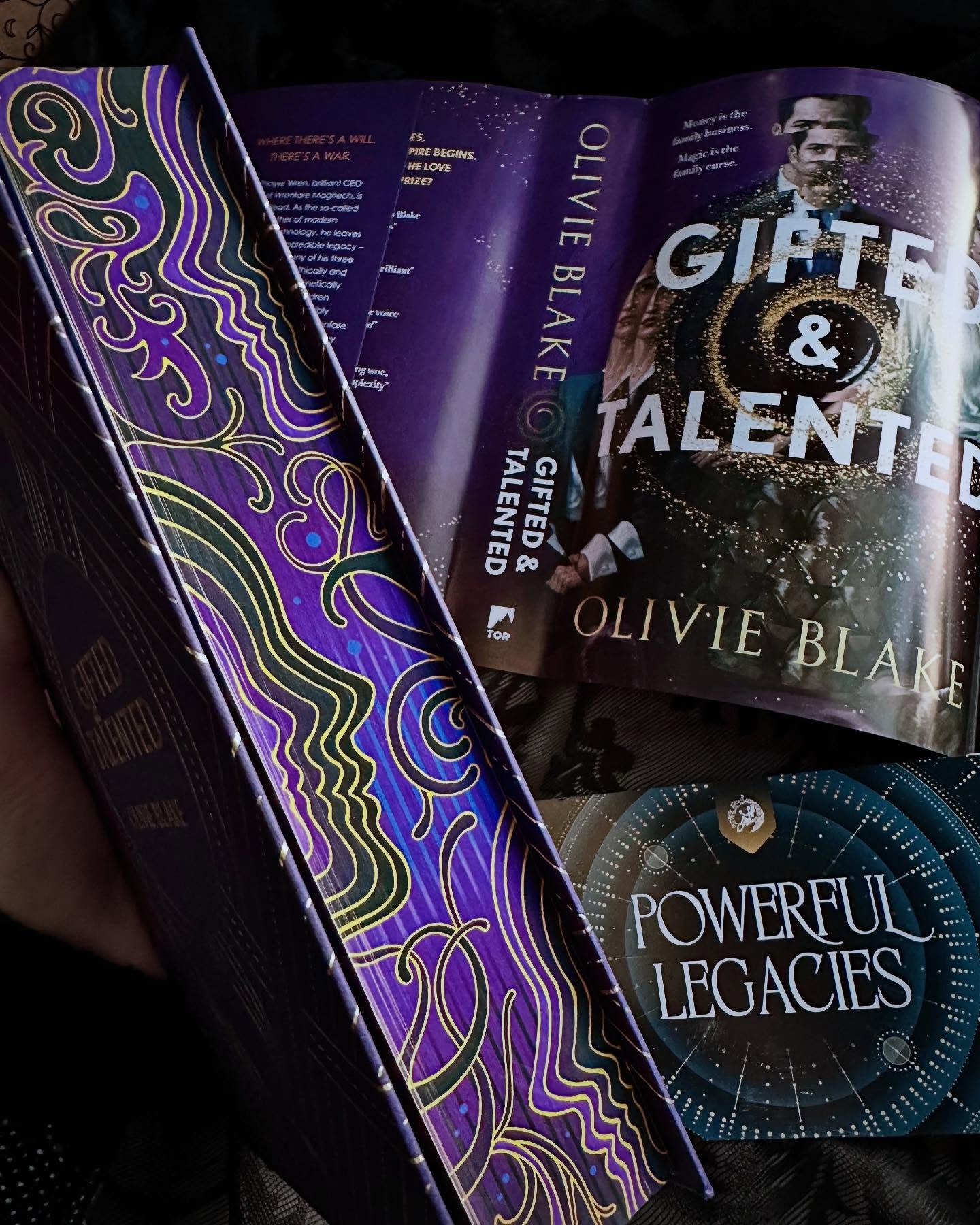 Gifted & Talented by Olivie Blake Fairyloot edition