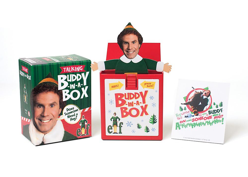 Elf Talking Buddy-in-a-Box: "Does somebody need a hug?" (RP Minis)