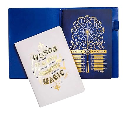 Harry Potter: Spells and Potions Traveler's Notebook Set (IE Gift / Stationery): (Refillable Notebook) Flexibound