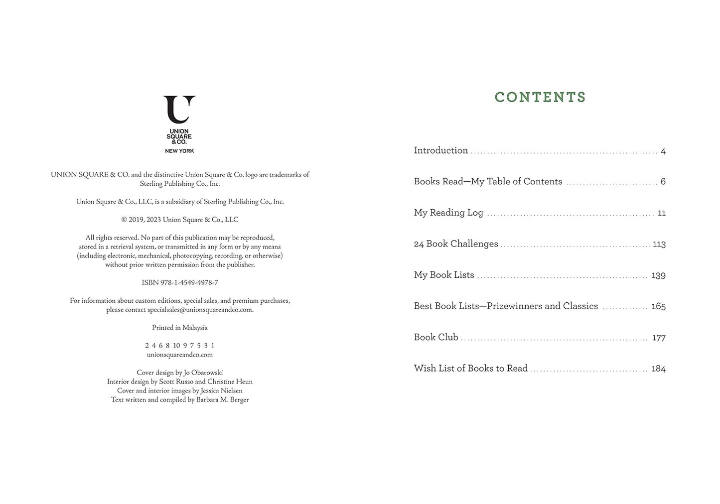 My Book Journal: A Reading Diary for Bibliophiles (Flexibound )