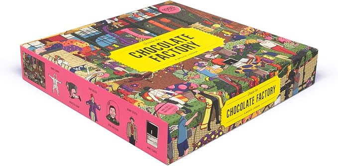 Inside the Chocolate Factory 1000 Piece Puzzle: A Movie Jigsaw