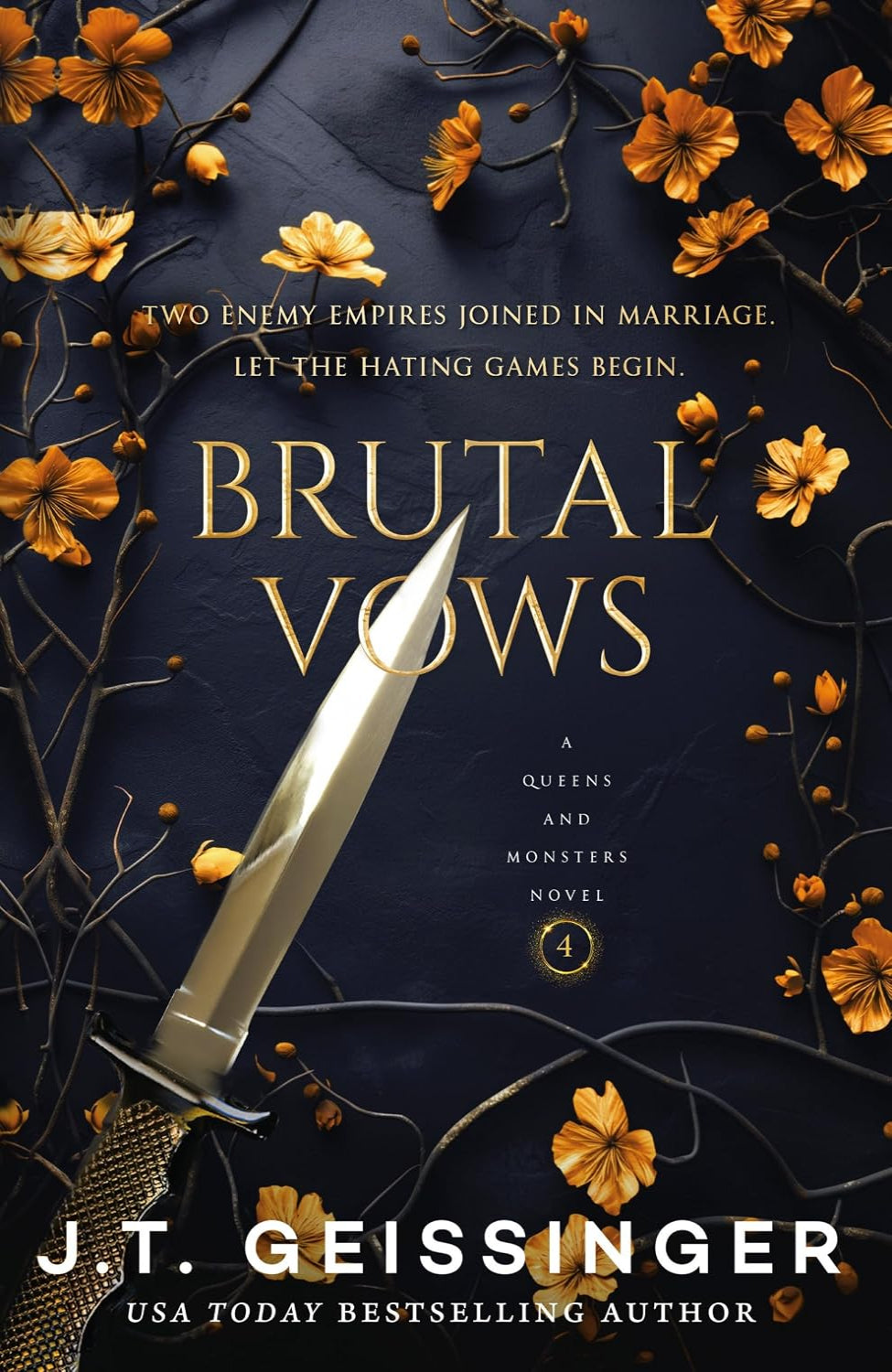 Brutal Vows By J.T. Geissinger - Queens & Monsters #4