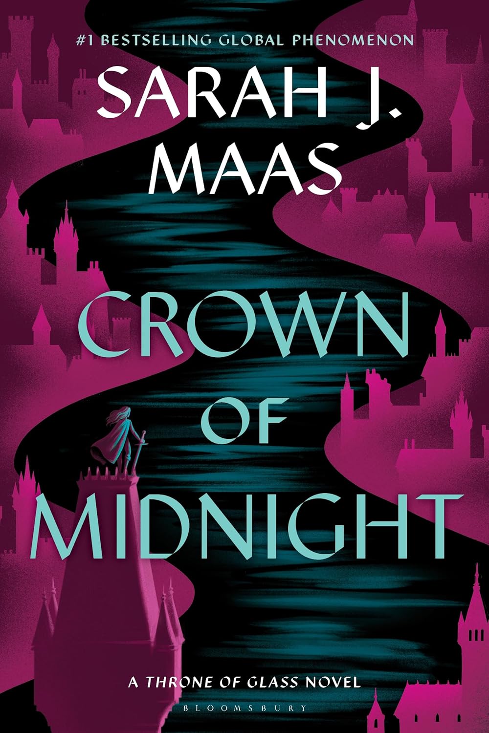 Crown of Midnight By Sarah J. Maas - Throne of Glass #2 (Hardback)