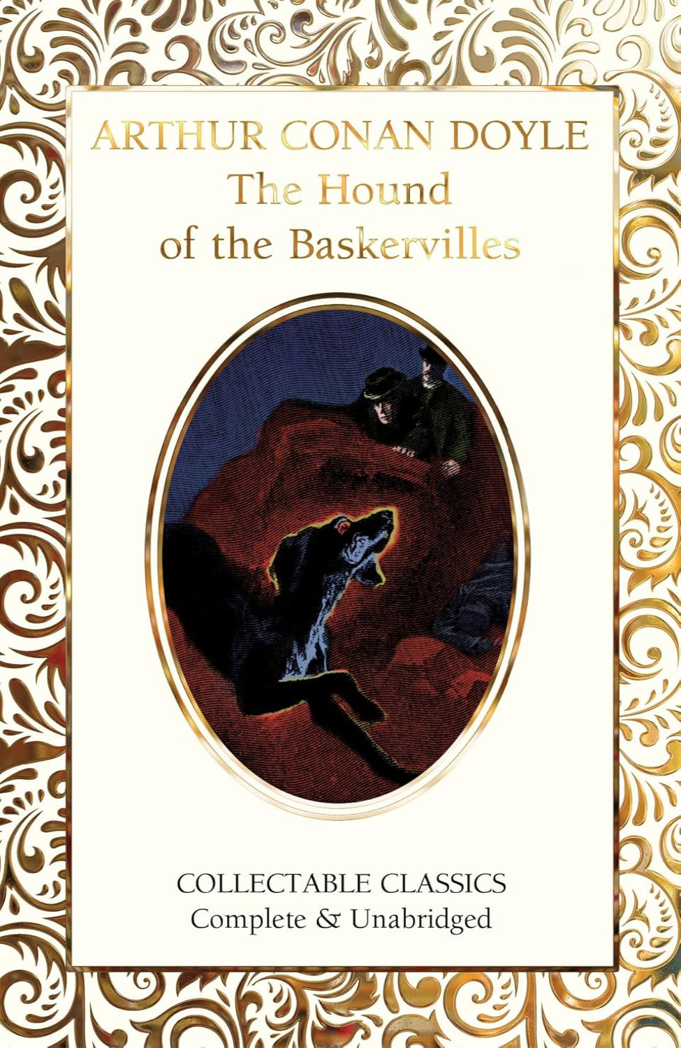 The Hound of the Baskervilles - Flame Tree Collectable Classics (Hardback)