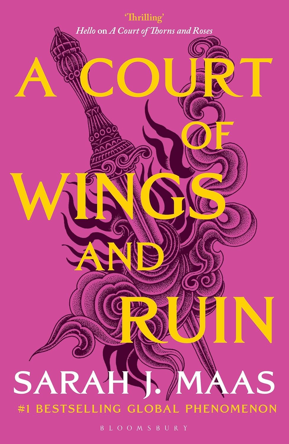 A Court of Wings and Ruin By Sarah J. Maas - A Court of Thorns and Roses #3