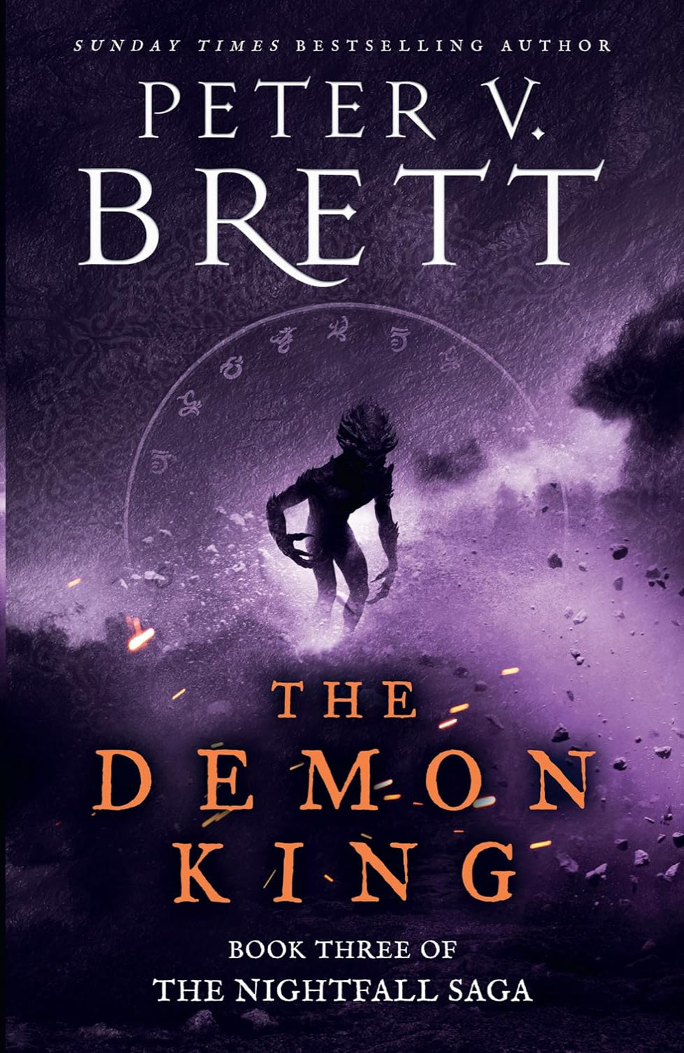 The Demon King By Peter V. Brett - Nightfall Saga #3 (Hardback)