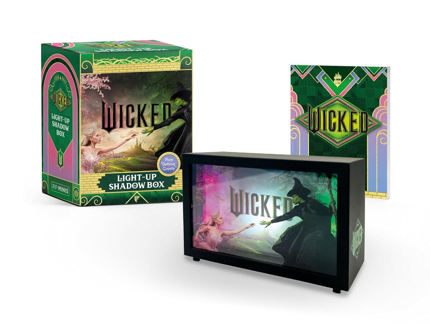 Wicked: Light-Up Shadow Box: Plays “Defying Gravity” (Rp Minis)