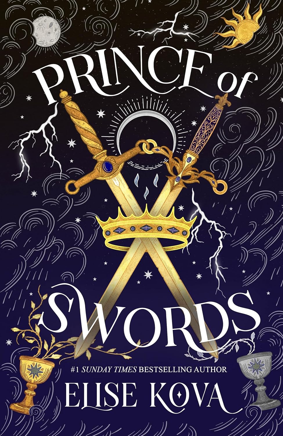 Prince of Swords By Elise Kova - Arcana Academy #2 (Hardback)