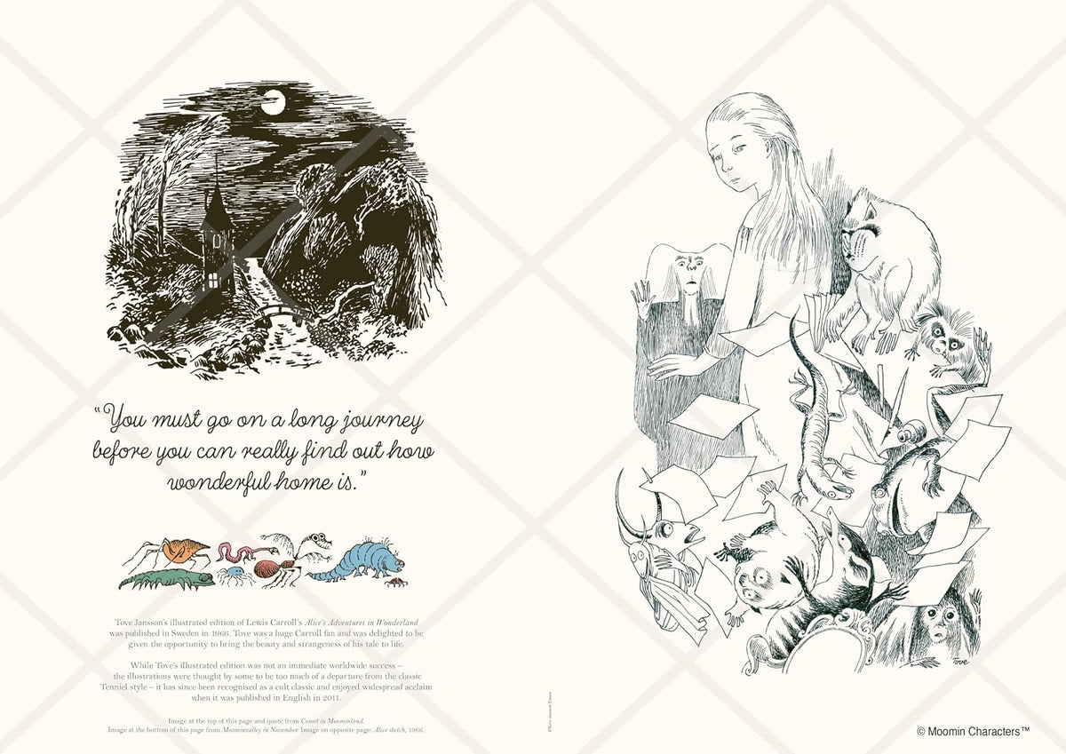 The Art of Tove Jansson: Creator of the Moomins: A Pull-Out Prints Book By Tove Jansson (Hardback)