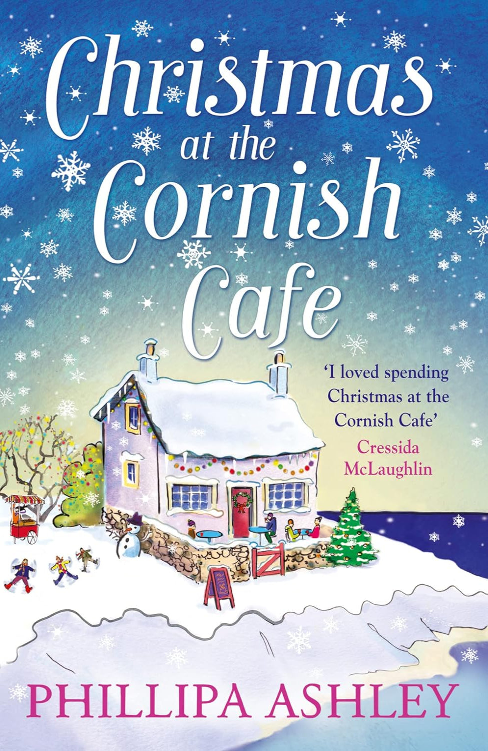 Christmas at the Cornish Café By Phillipa Ashley - The Penwith Trilogy #2
