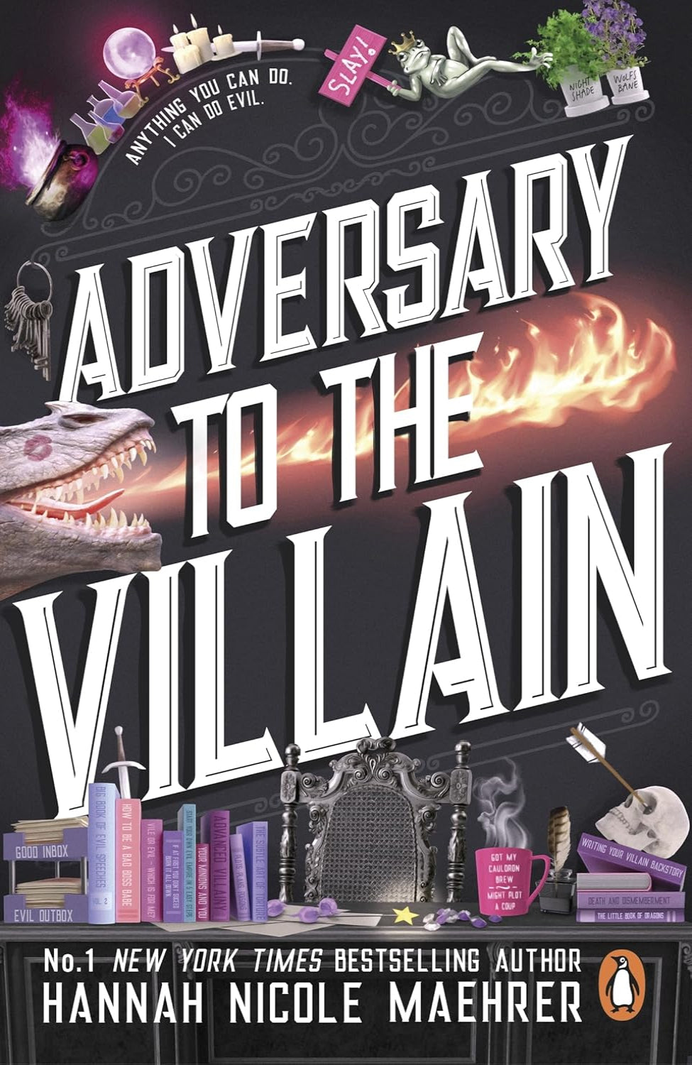 Adversary to the Villain By Hannah Nicole Maehrer - Assistant to the Villain #4