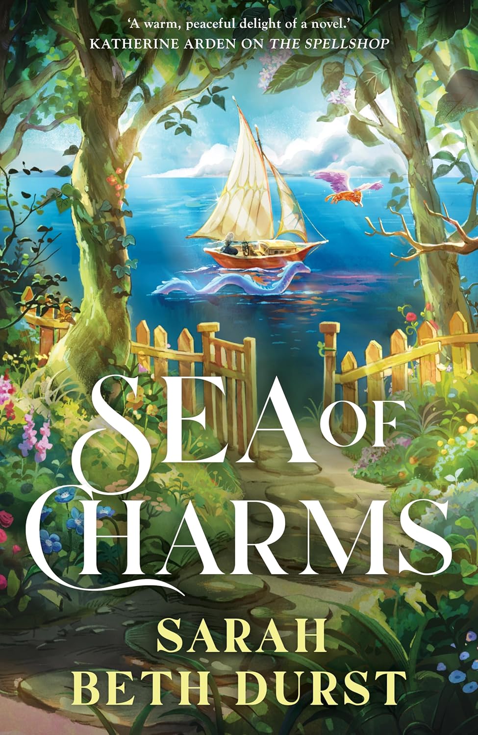 Sea of Charms By Sarah Beth Durst - Spellshop #3 (Hardback)