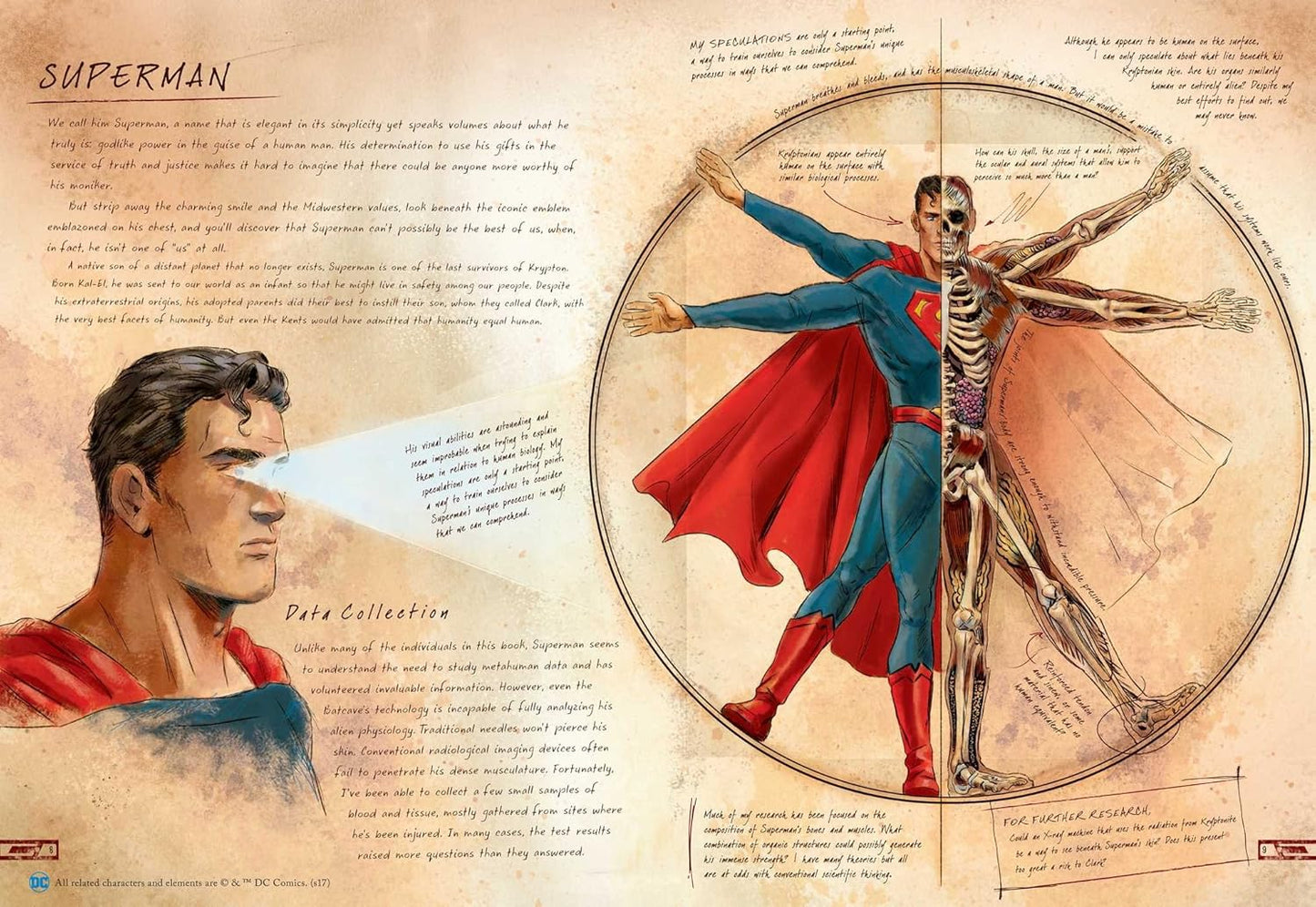 DC Comics: Anatomy of a Metahuman (Hardback)