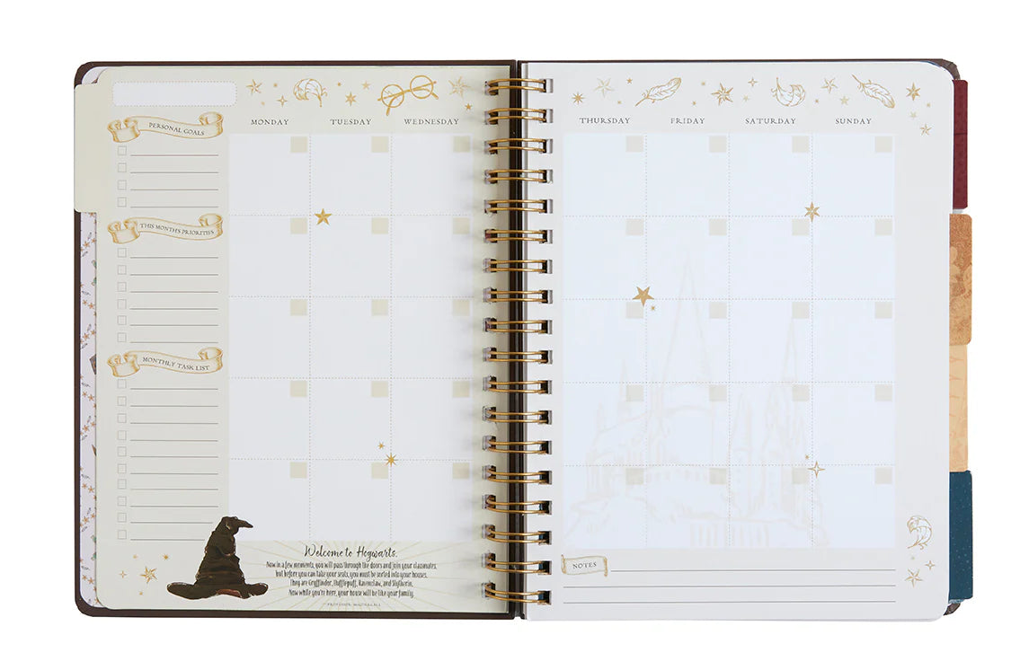 Harry Potter: Hogwarts 12-Month Undated Planner