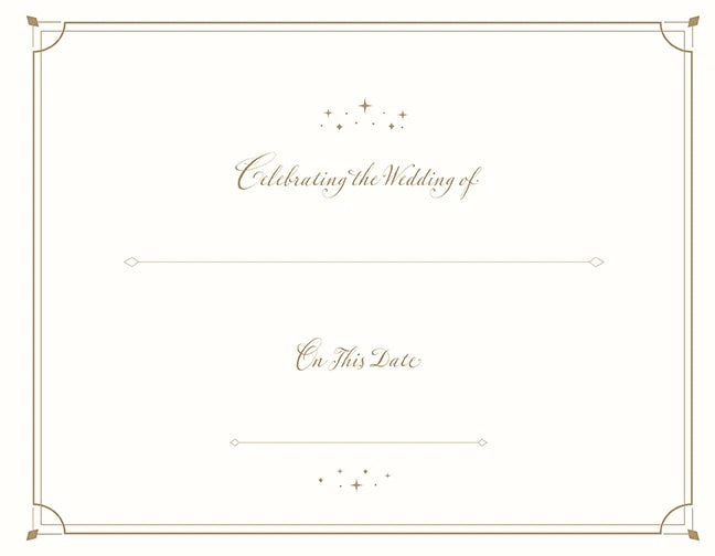 Harry Potter: Always Wedding Guest Book