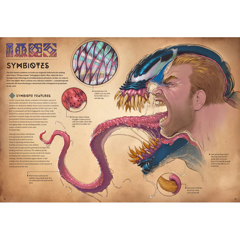 Marvel Anatomy: A Scientific Study of the Superhuman (Hardback)