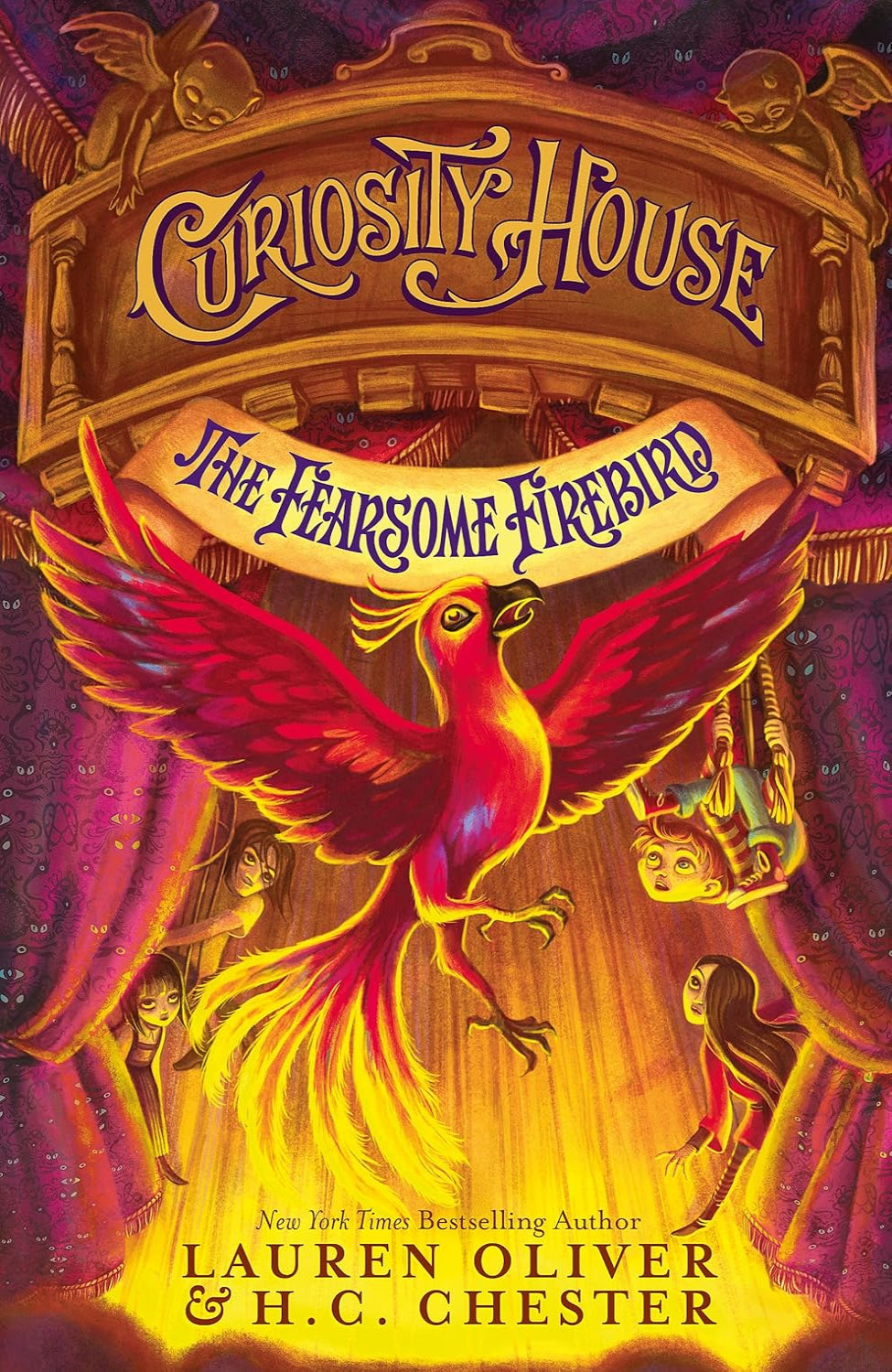 The Fearsome Firebird By Lauren Oliver , Harold Schechter , H.C. Chester - The Curiosity House #3
