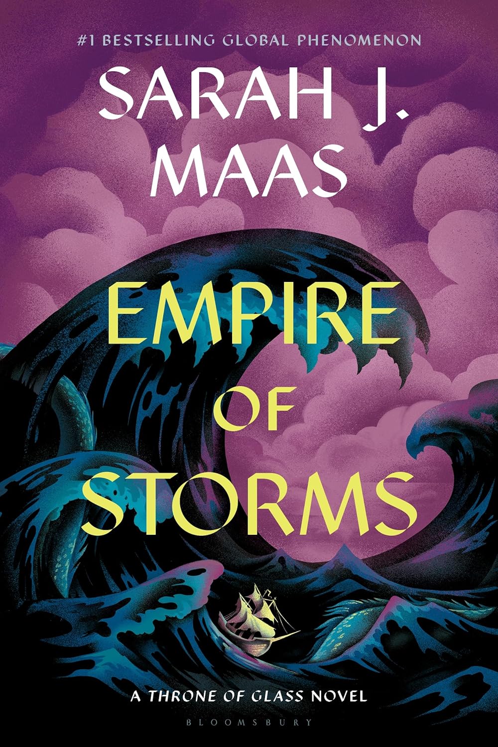 Empire of Storms By Sarah J. Maas - Throne of Glass #5 (Hardback)