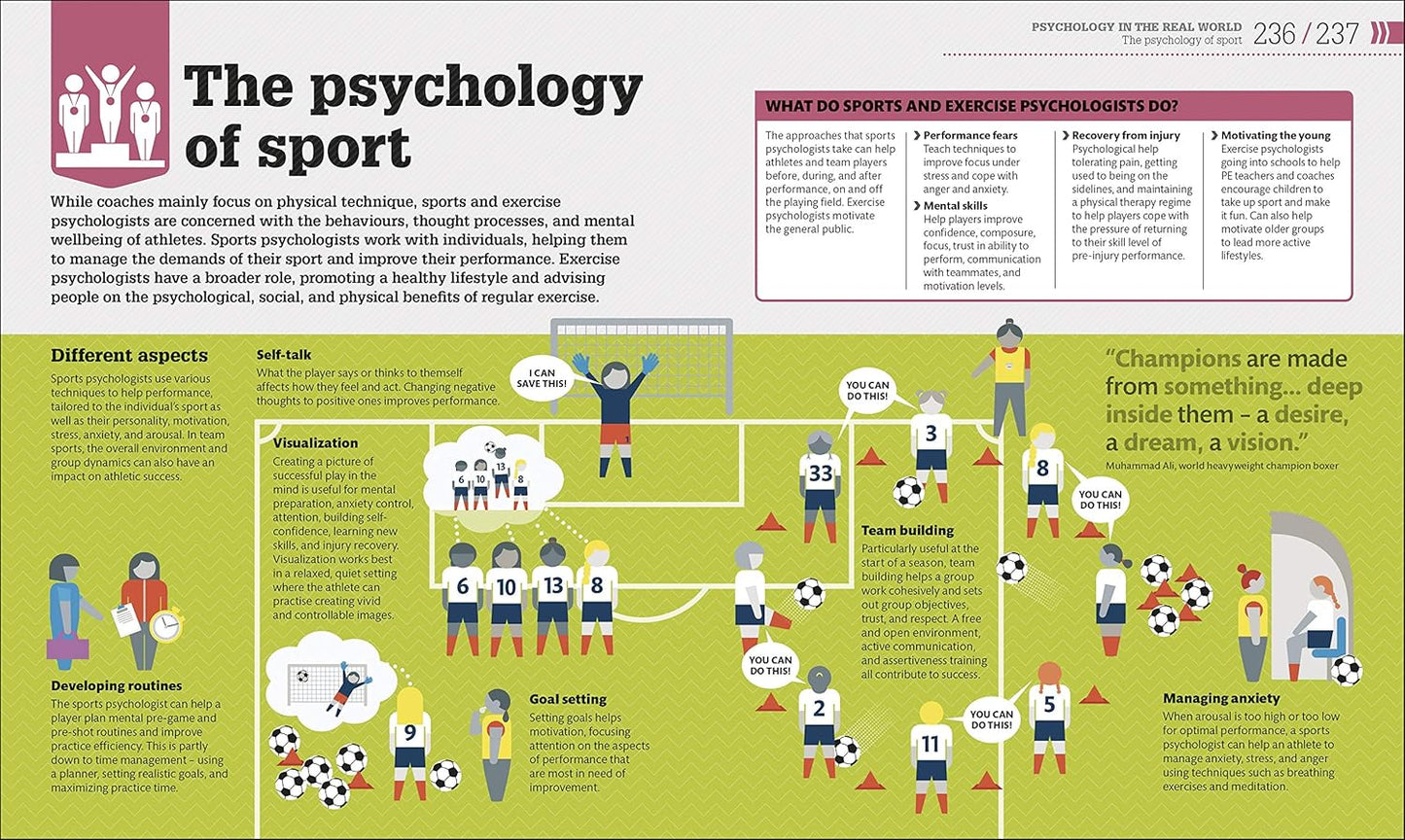 How Psychology Works: The Facts Visually Explained - DK How Stuff Works (Hardback)