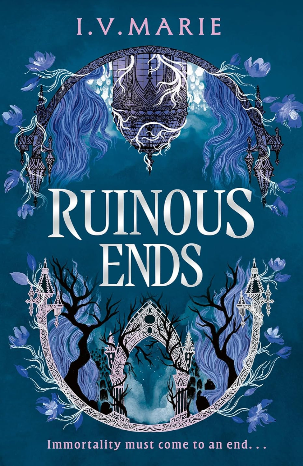 Ruinous Ends By I.V. Marie - The Souls of Blackwood Academy #2 (Hardback)