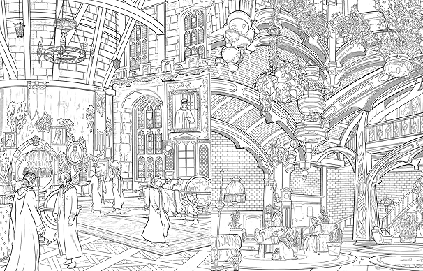 Hogwarts Legacy: The Official Coloring Book: Color Your Legacy (Harry Potter) Paperback