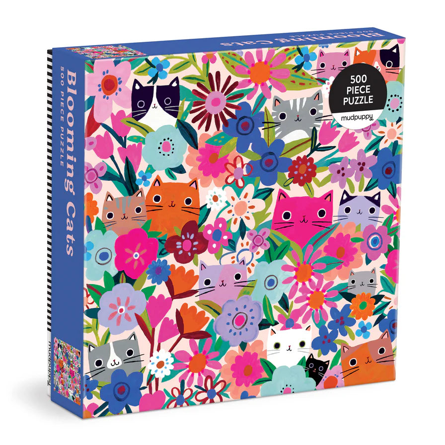 Blooming Cats 500 Piece Family Puzzle (Jigsaw Products)