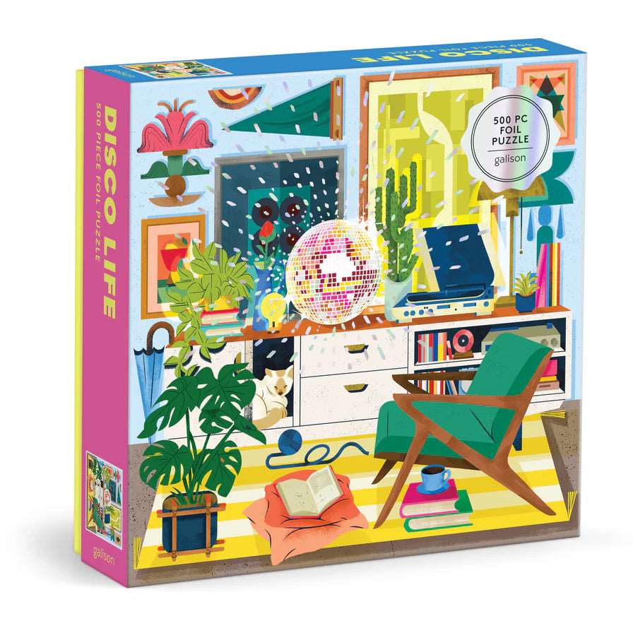 Disco Life 500 Piece Foil Puzzle (Jigsaw Products)