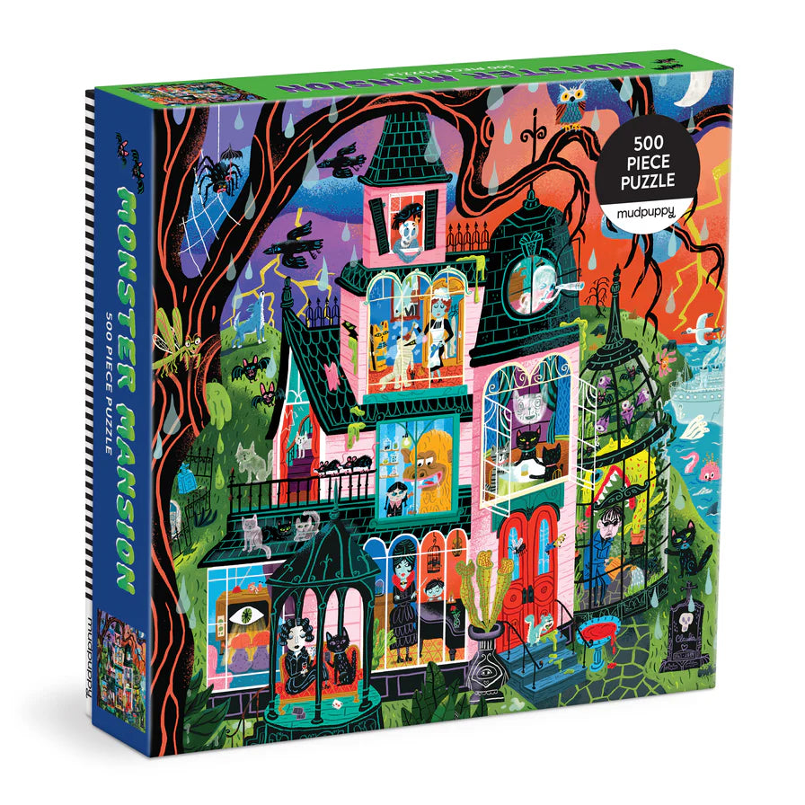 Monster Mansion 500 Piece Family Puzzle (Jigsaw Products)