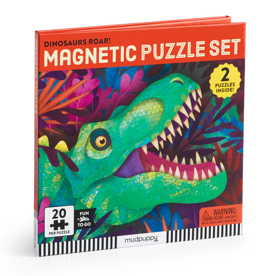 Dinosaurs Roar! Magnetic Puzzle Set (Jigsaw Products)
