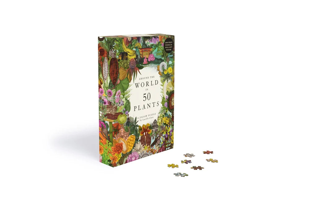 Around the World in 50 Plants 1000 Piece Jigsaw Puzzle (Jigsaw)