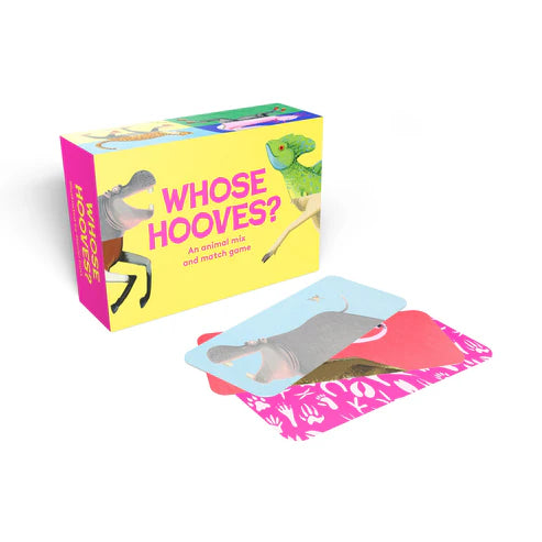 Whose Hooves? - An animal mix and match card game