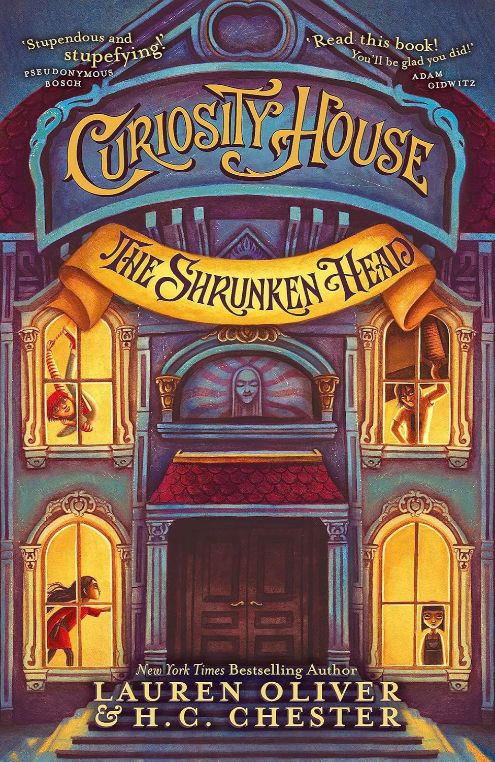The Shrunken Head By Lauren Oliver , Harold Schechter - The Curiosity House #1