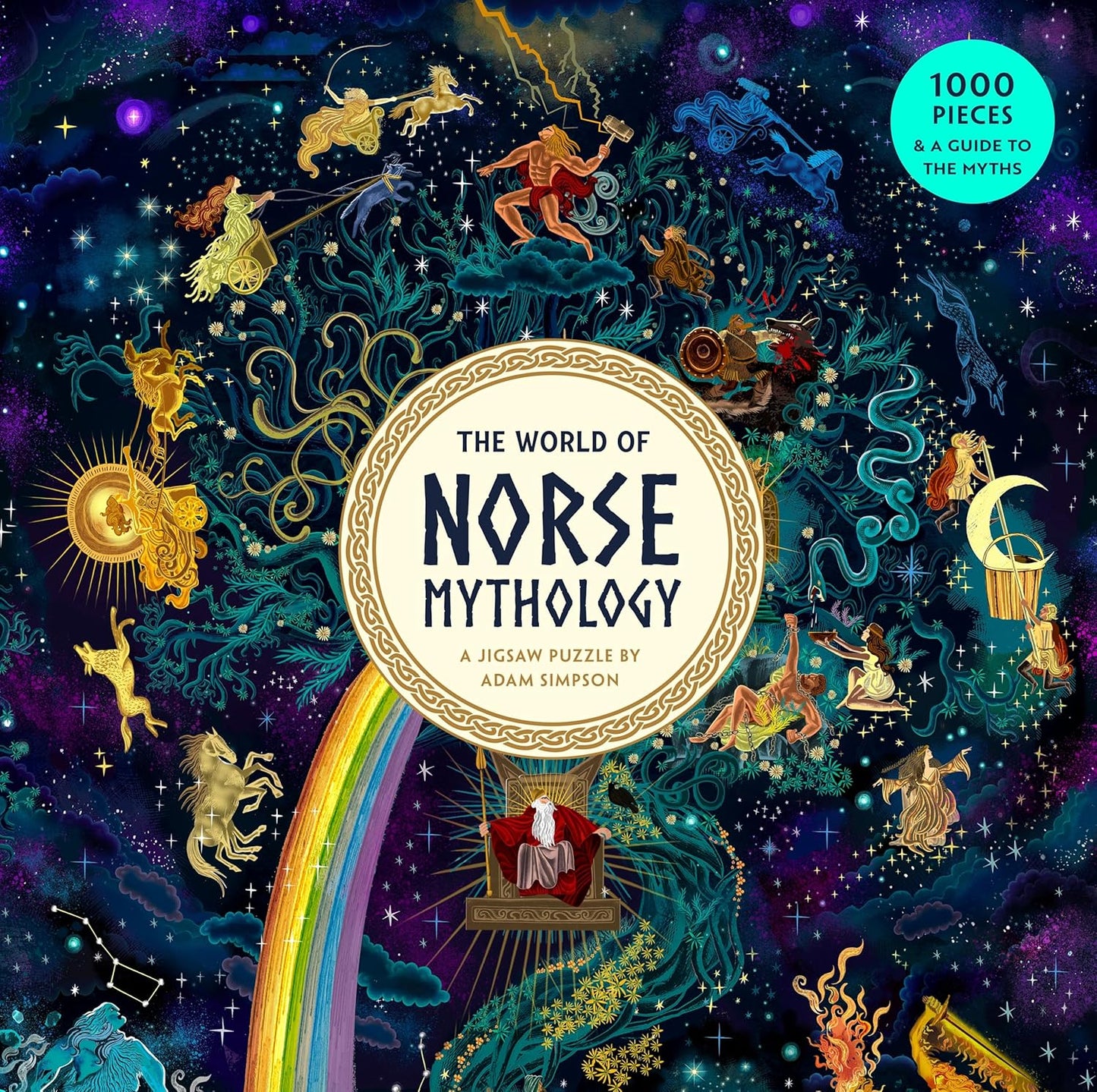 The World Of Norse Mythology 1000 Piece Jigsaw Puzzle (Jigsaw)