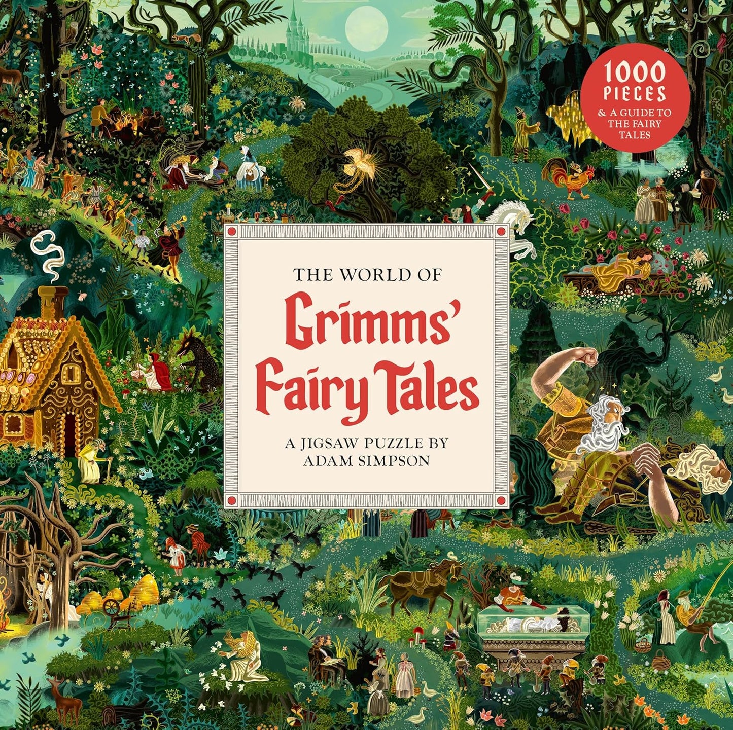 The World Of Grimm's Fairy Tales 1000 Piece Jigsaw Puzzle (Jigsaw)