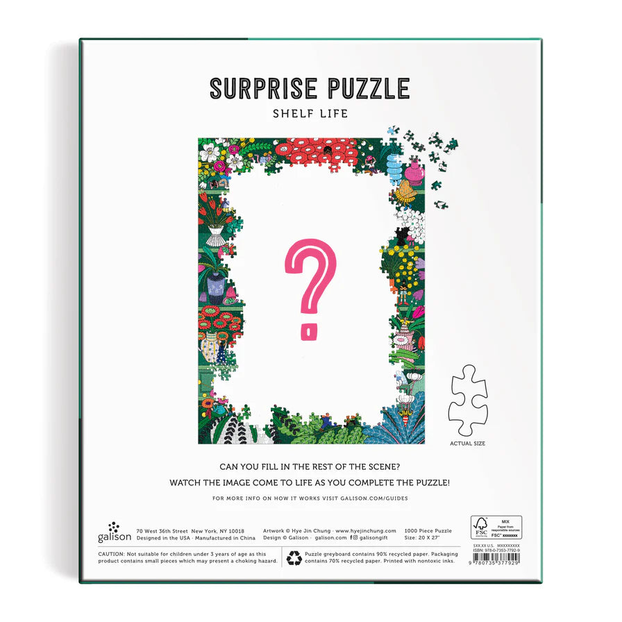 Shelf Life 1000 Piece Surprise Puzzle (Jigsaw Products)