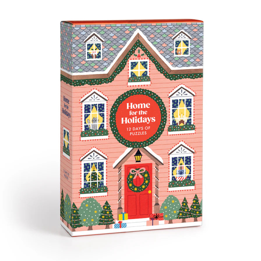Home for the Holidays 500 Piece Advent Puzzle Calendar (Jigsaw Products)