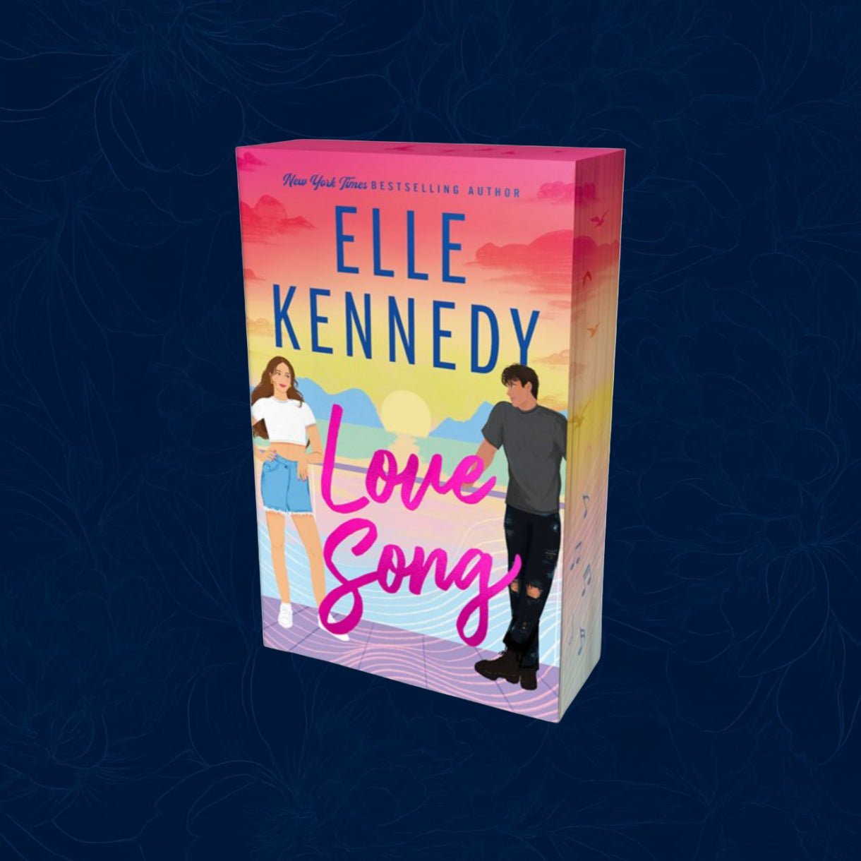 Love Song By Elle Kennedy exclusive sprayed edges