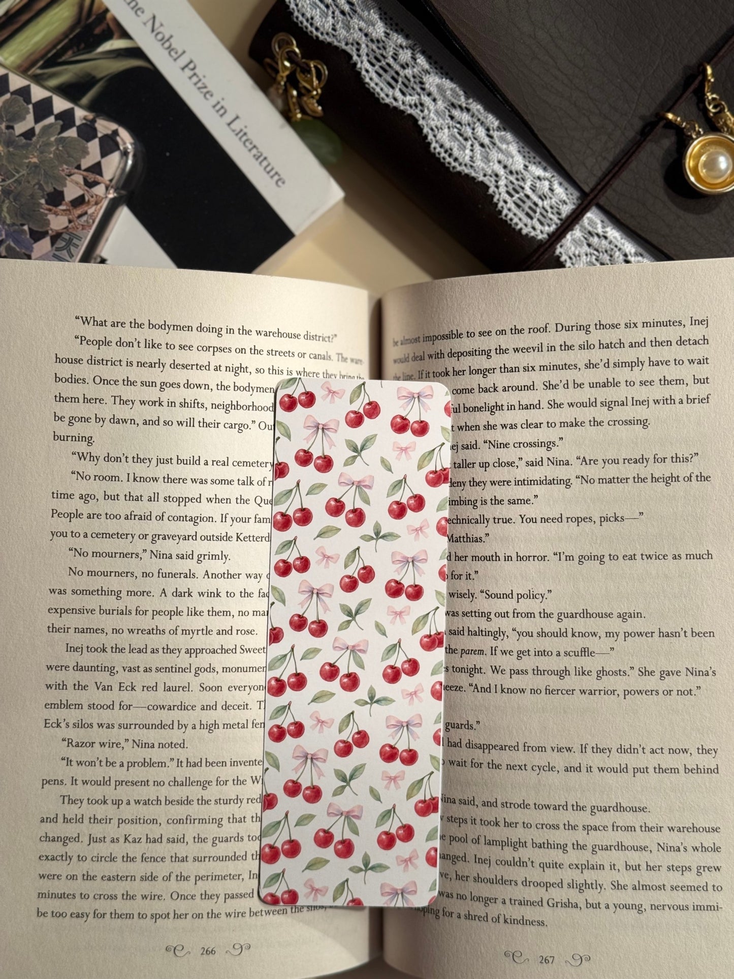Cherry Bookmark image 1