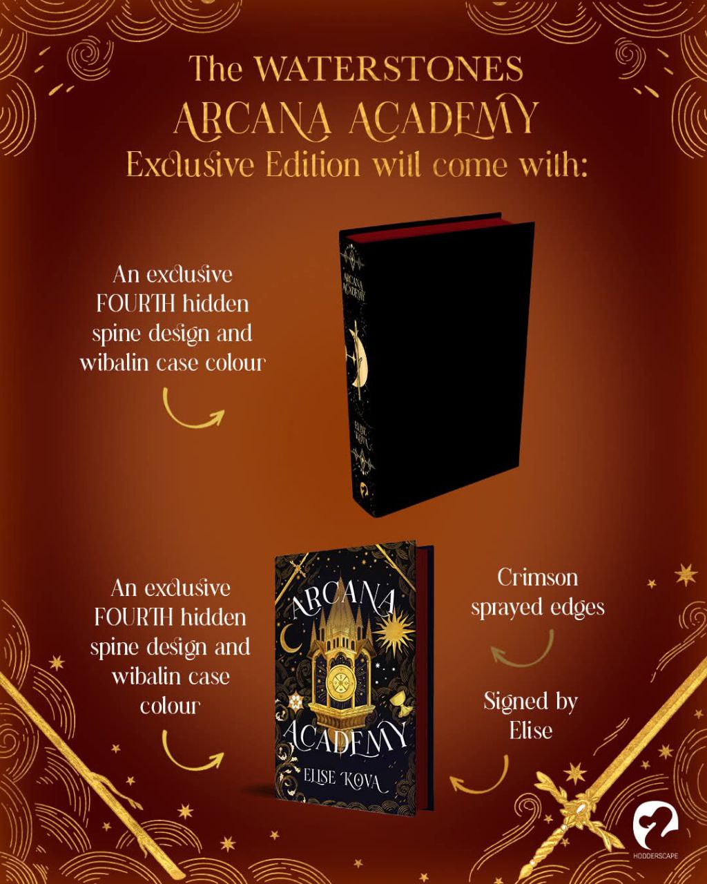 Arcana Academy: Signed Exclusive Edition (hardcover)