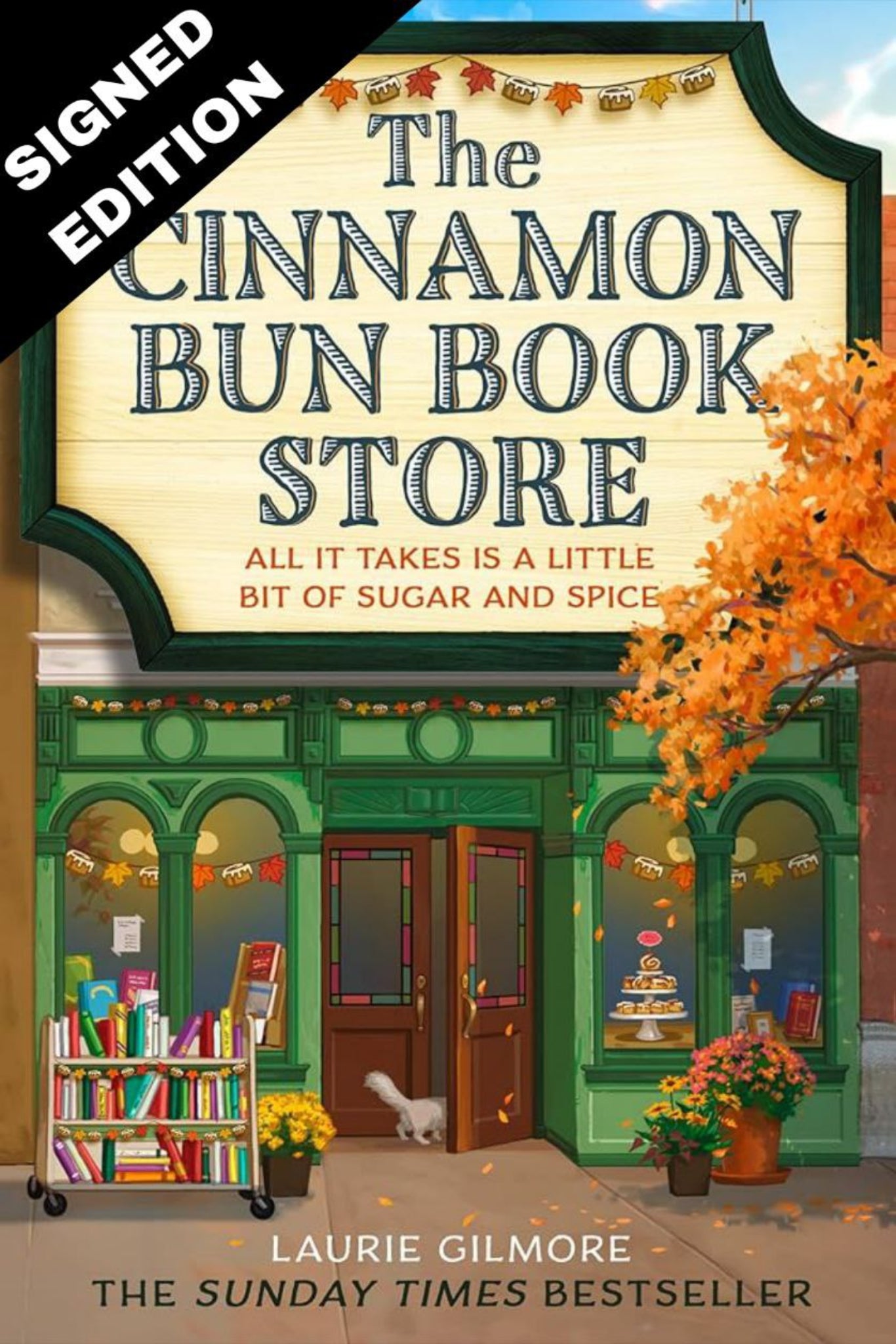 The Cinnamon Bun Book Store Signed Edition (paperback)