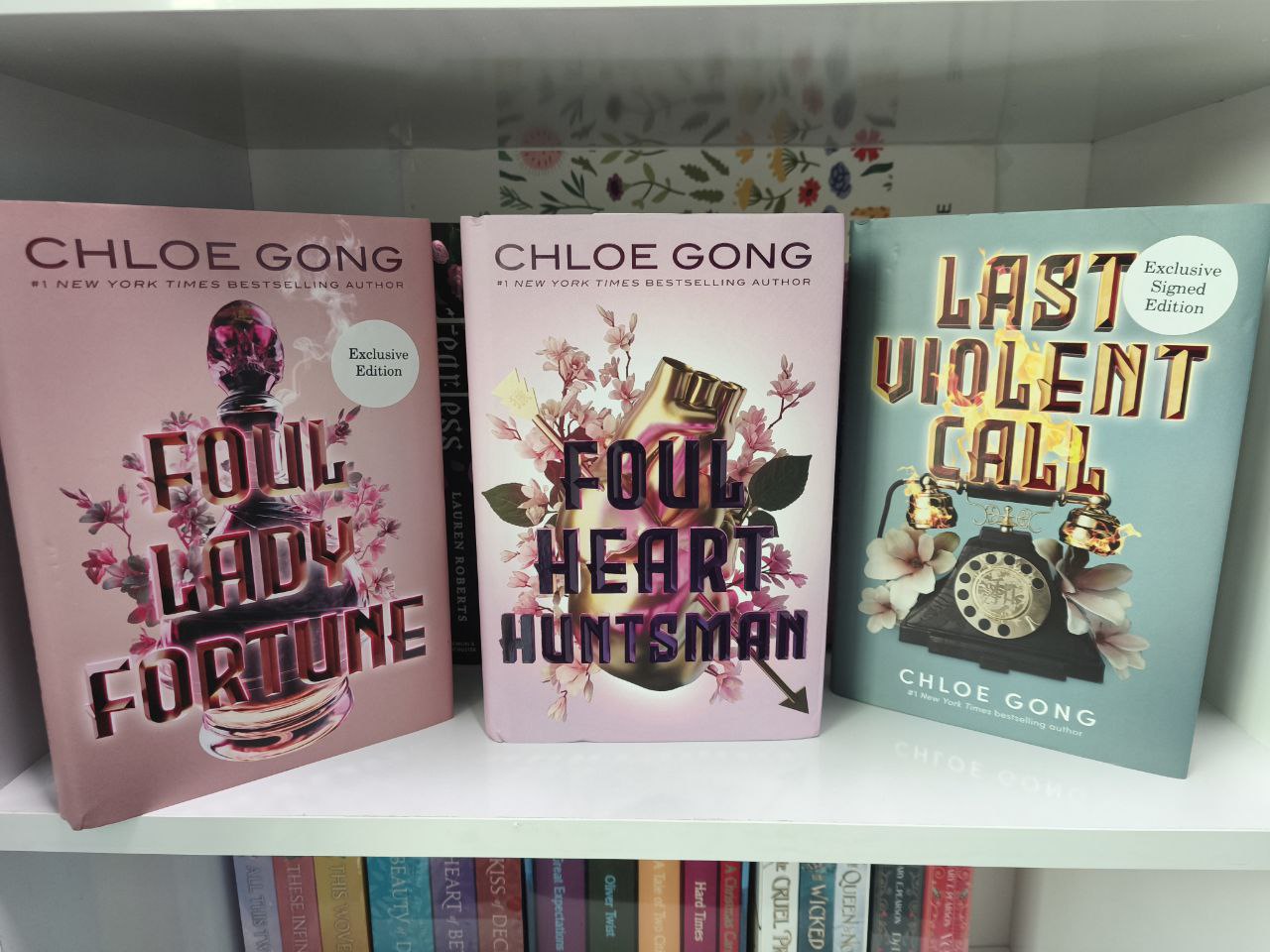 Foul Lady Fortune series exclusive foiled editions