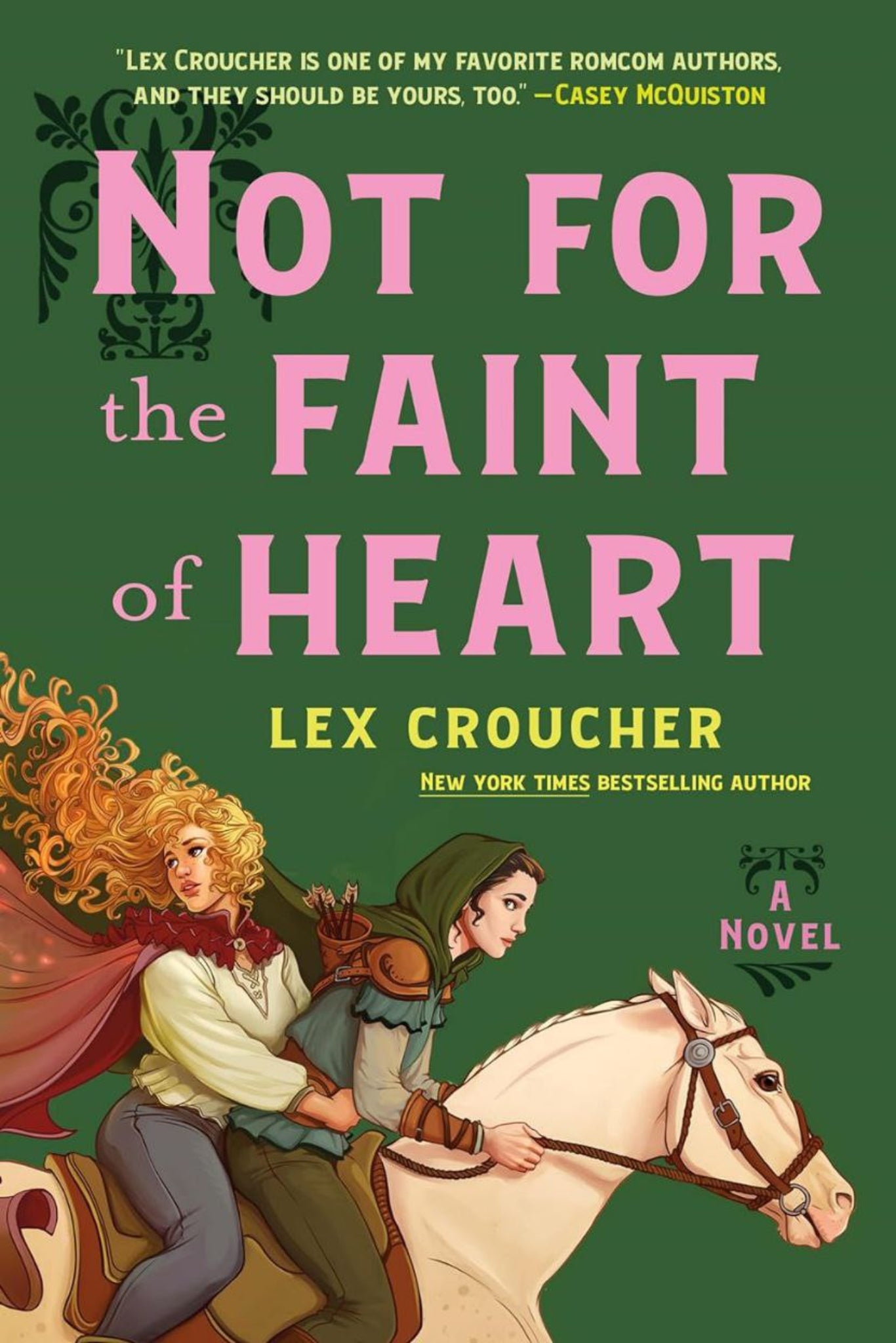 Not for the Faint of Heart: exclusive sprayed edges by Lex Croucher