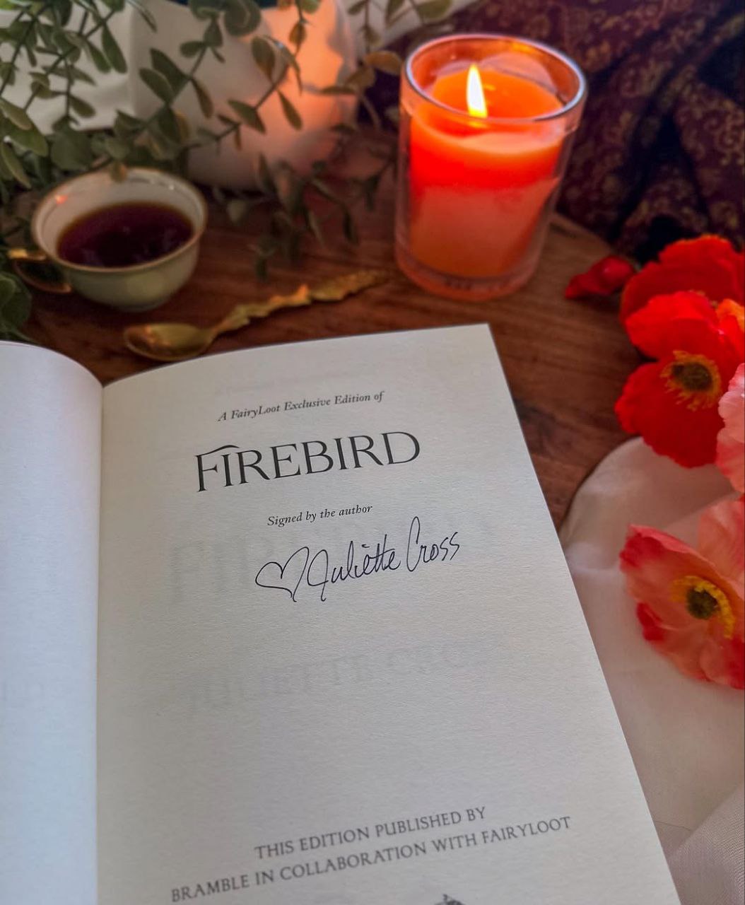 Firebird by Juliette Cross Fairyloot edition