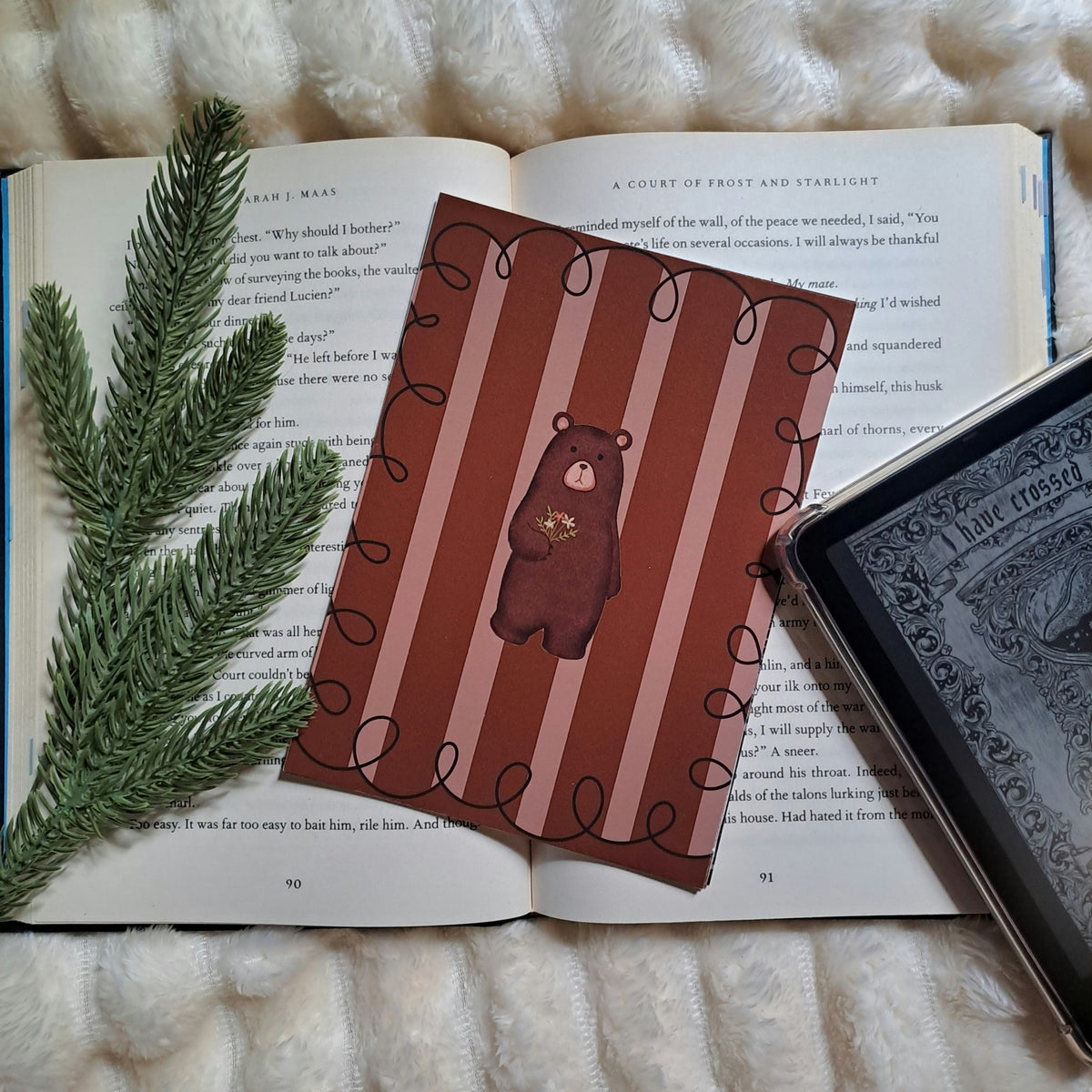 The autumn bear kindle insert