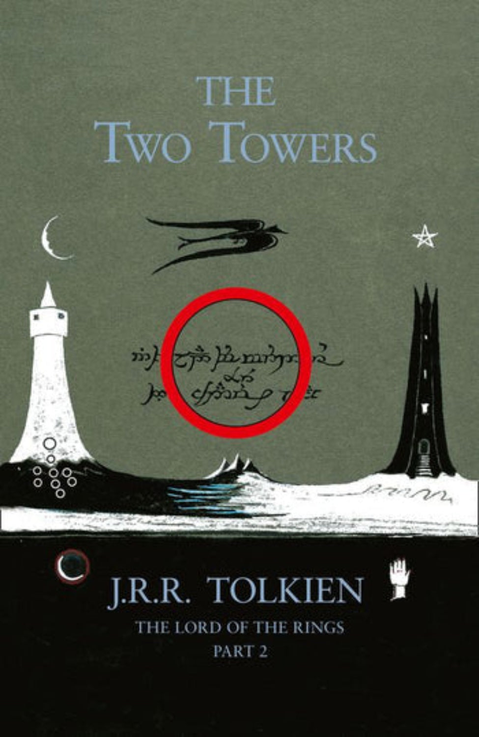 The Two Towers By J.R.R. Tolkien - Middle-earth #2 (Hardback)