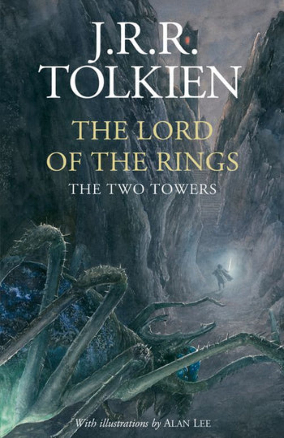 The Two Towers By J.R.R. Tolkien - Middle-earth #2 (Hardback) Illustrated edition