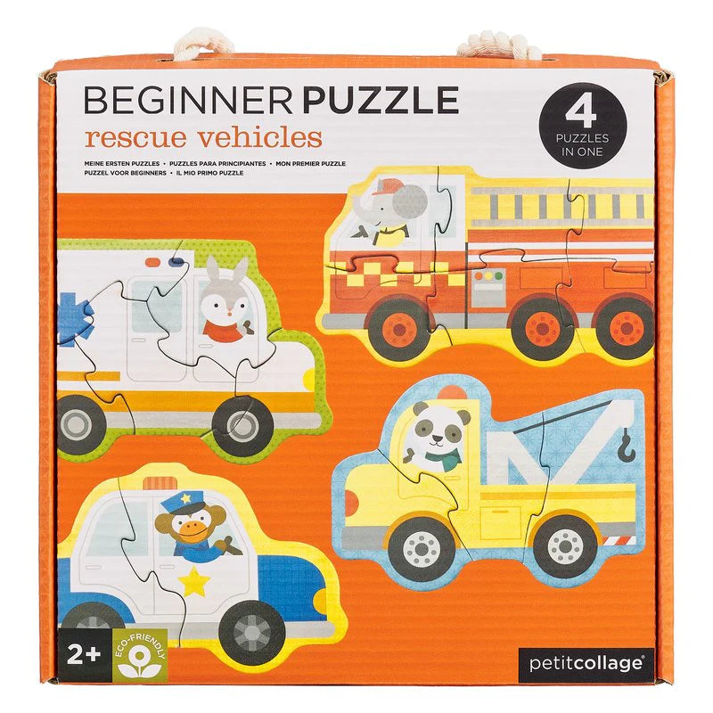 Rescue Vehicles Beginner Puzzle (Jigsaw Products)