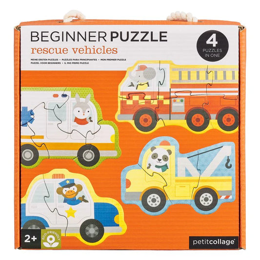 Rescue Vehicles Beginner Puzzle (Jigsaw Products)