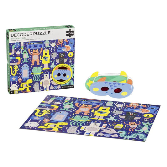 Monster Party Decoder Puzzle (Jigsaw Products)